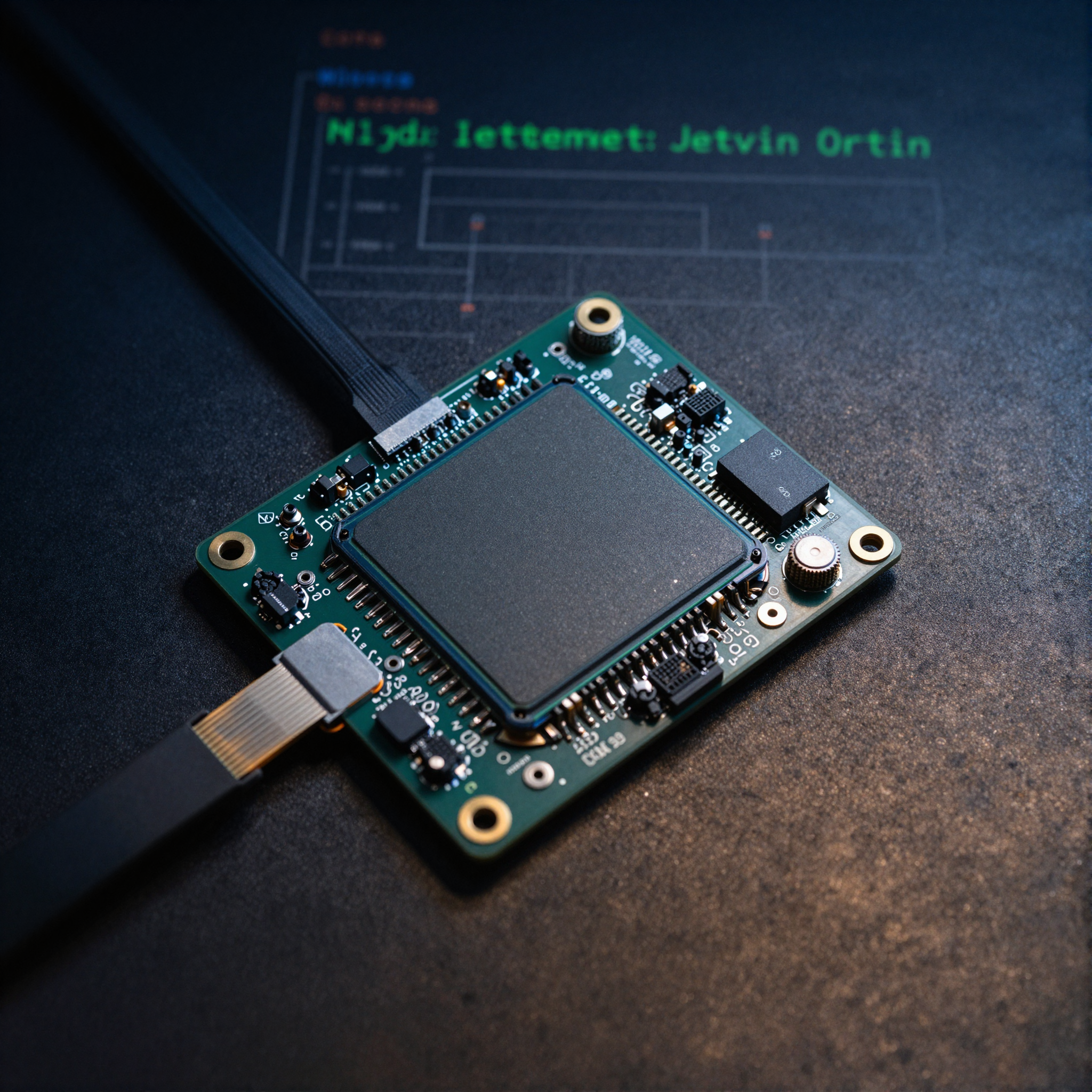 Terminal showing nvarguscamerasrc GStreamer pipeline running on Jetson Orin with ISP-processed camera output