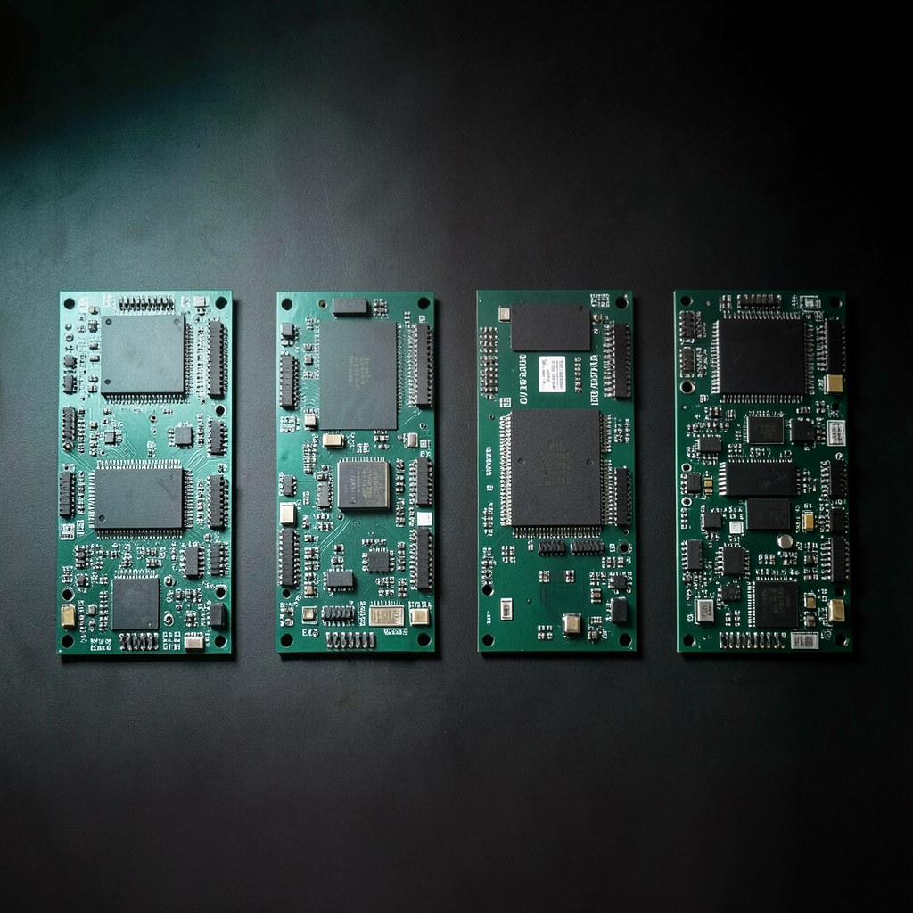 Multiple GMSL2 carrier board options for Jetson Orin laid out for comparison before purchase