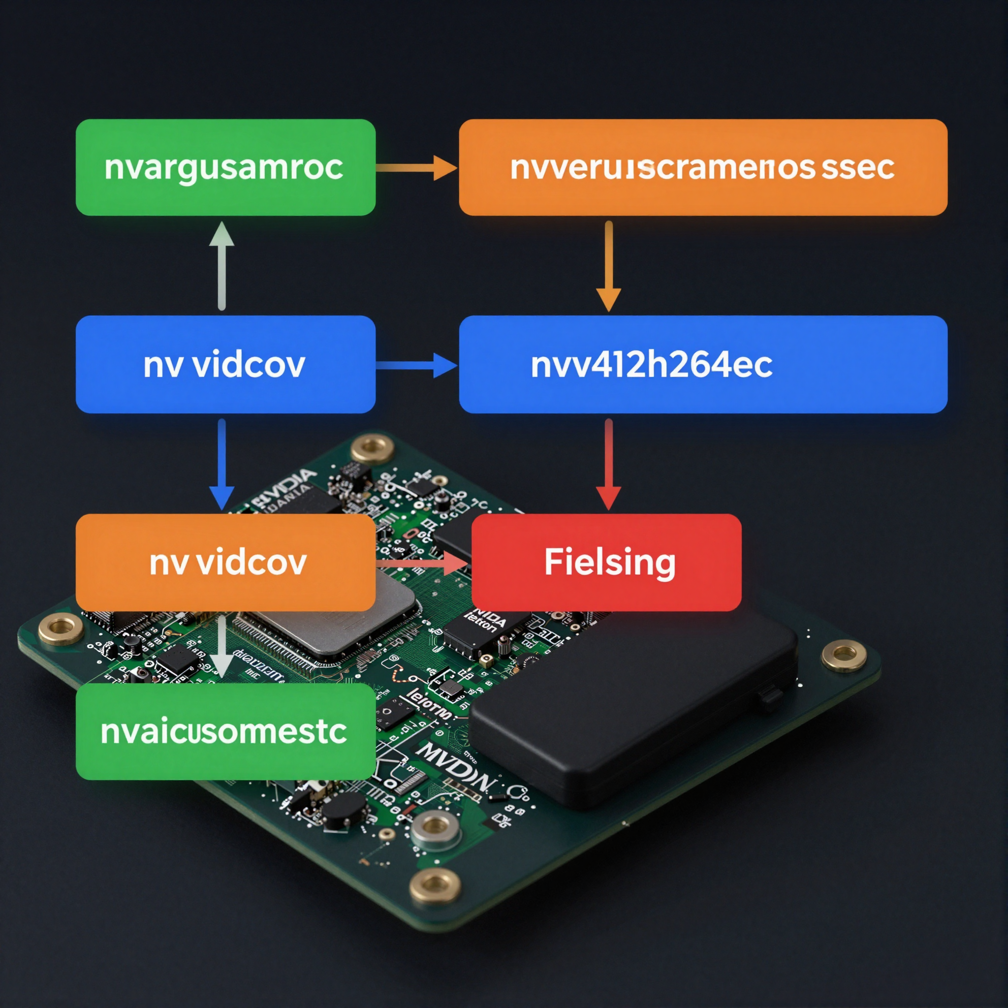 Terminal showing gst-launch-1.0 pipeline running on Jetson Orin with camera capture and hardware encode