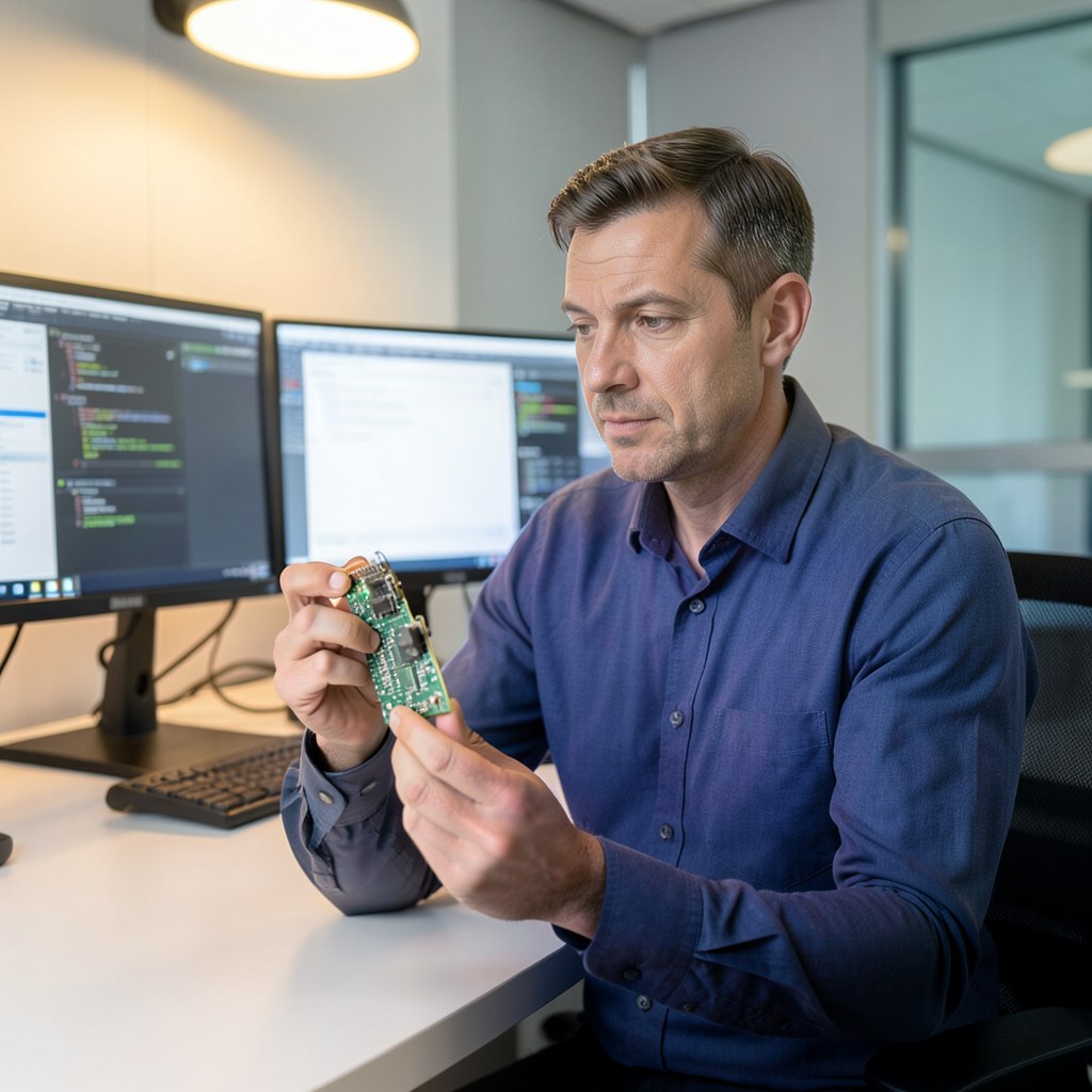 Professional embedded software engineer evaluating hardware — finding the right Jetson specialist for your team