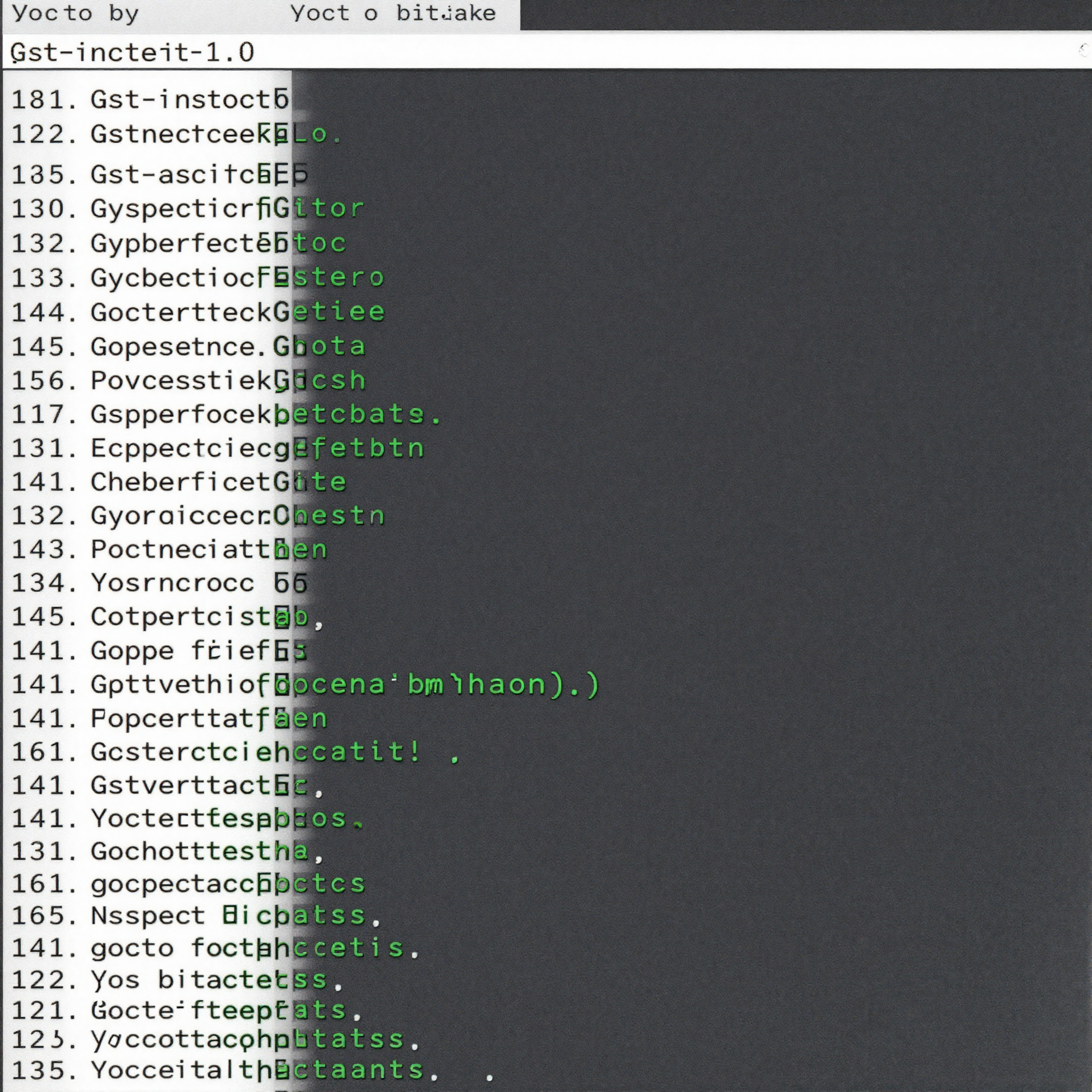 Terminal showing gst-inspect-1.0 output listing GStreamer plugins on MediaTek Genio Yocto build