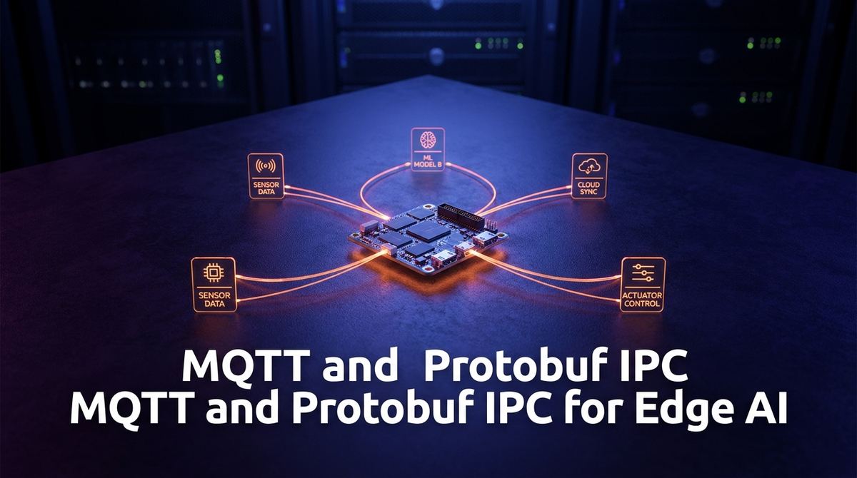 MQTT and Protobuf IPC for Edge AI Appliances