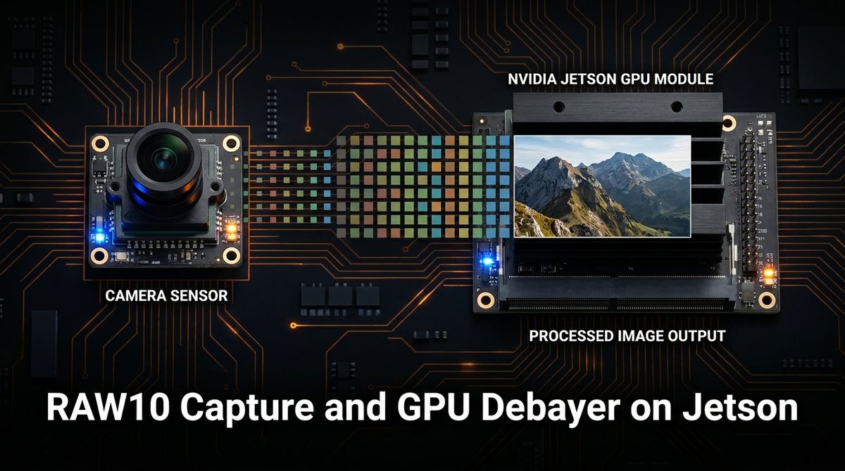 RAW10 Capture and GPU Debayer on Jetson: the Argus Bypass