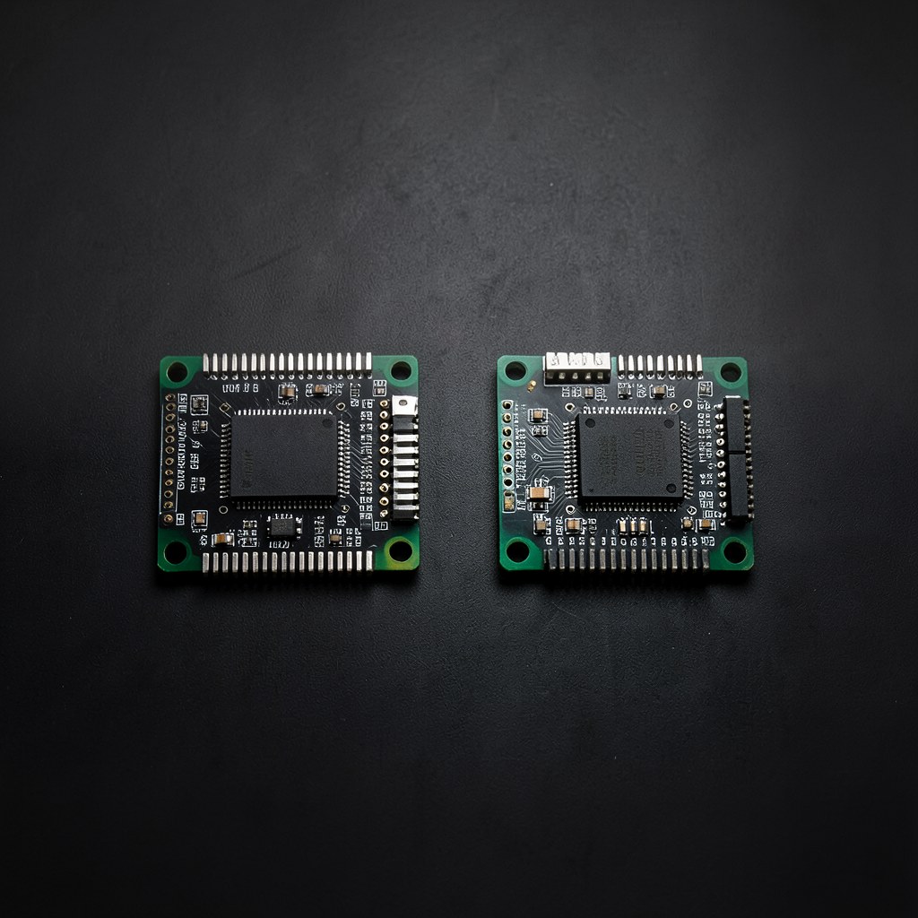 Two embedded compute modules side by side — comparing Toradex and Jetson alternatives for custom carrier board bring-up