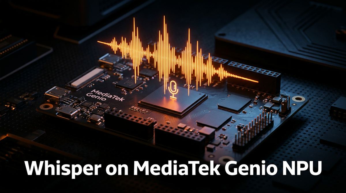 Whisper on MediaTek Genio NPU: Our Deployment Story